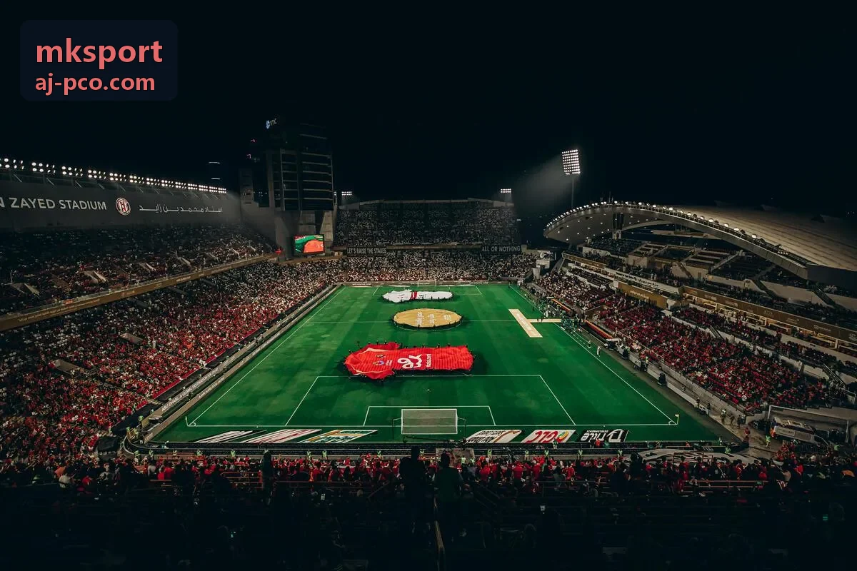 mksport 夜间球场比赛影像主视觉